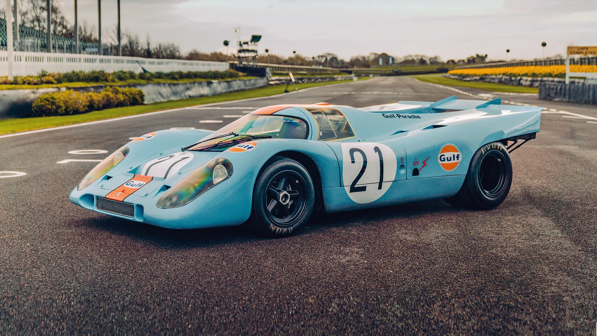 Classic Porsche 917 racing car